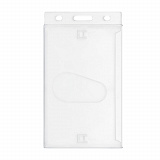 Закрытый карман из жесткого пластика, вертикальный KDGV-201