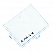 Чехол для пропуска KL-1H Prox матовая задняя стенка